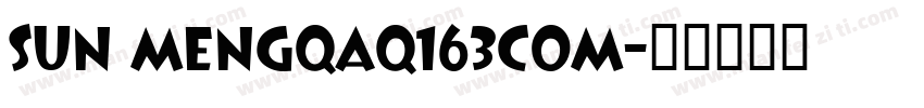 Sun mengQAQ163com字体转换